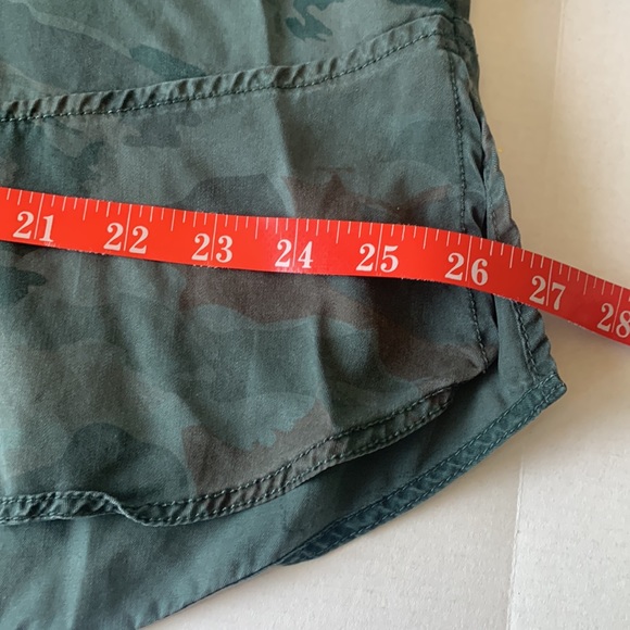 TRIBAL JEANS  Women Long Sleeve Button-Down  Camo Shirt Size Large - Picture 10 of 12